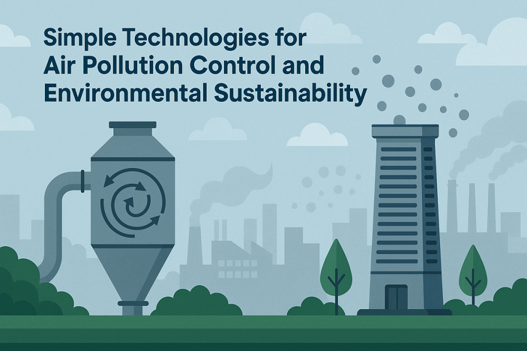 Simple Technologies for Air Pollution Control and Environmental Sustainability