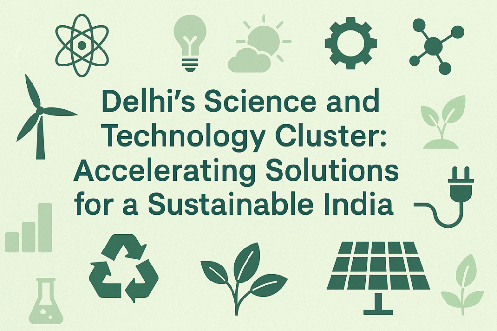 Science and Technology Cluster, S&T Cluster, AtmaNirbhar Bharat, Sustainable technology solutions