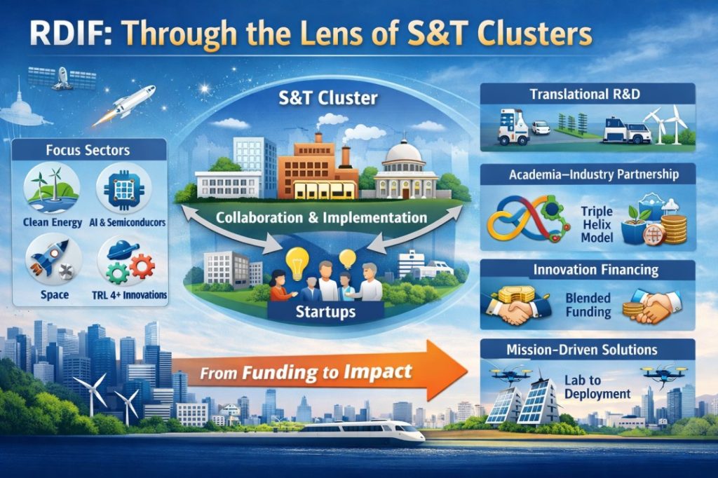 RDIF: Through the Lens of S&T Clusters