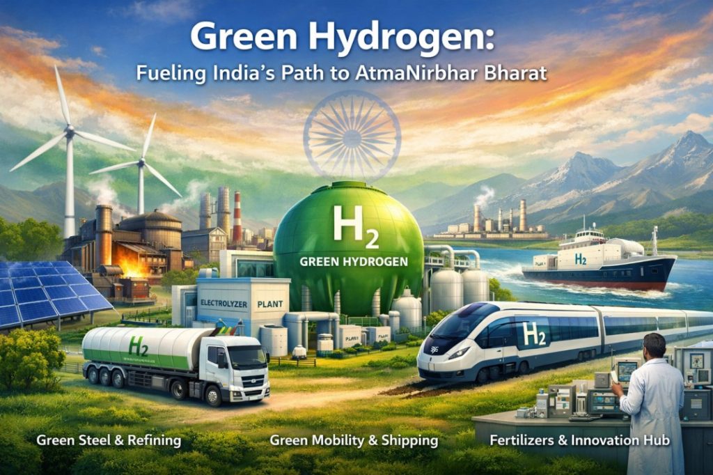 Green Hydrogen: Fueling India’s Path to AtmaNirbhar Bharat